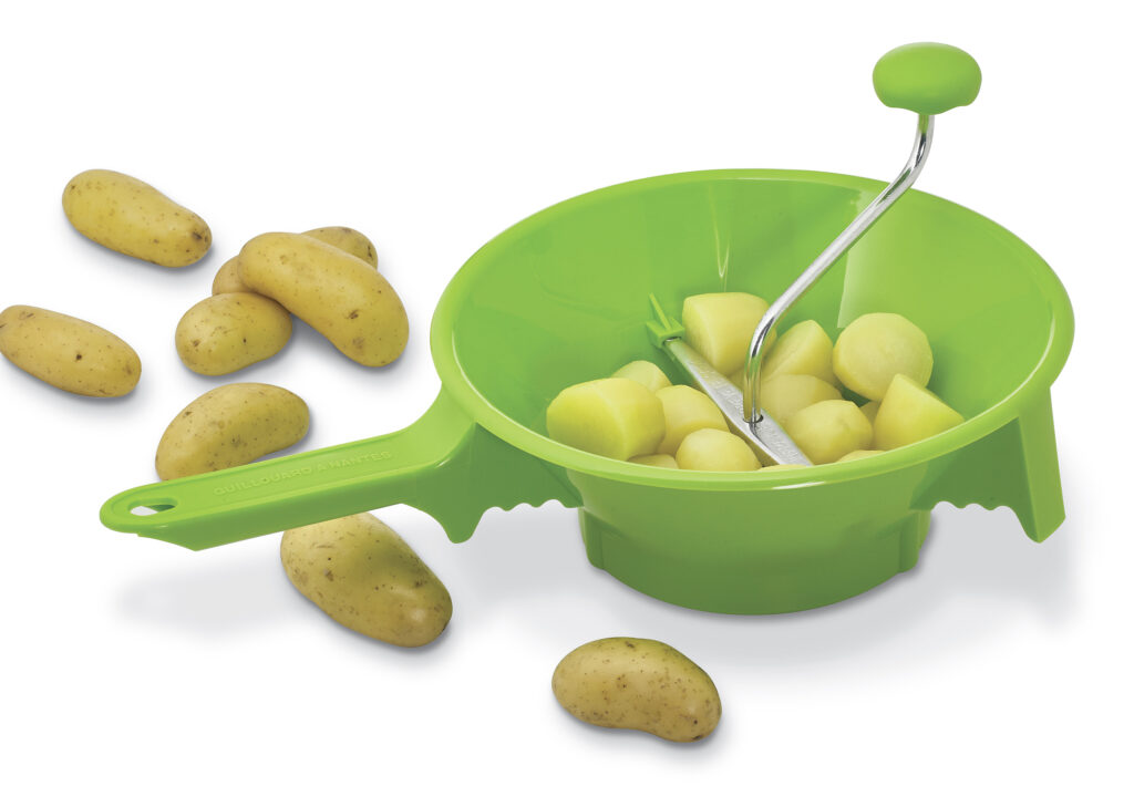 guillouard Passe légumes plastique premium Vert - 3 grilles