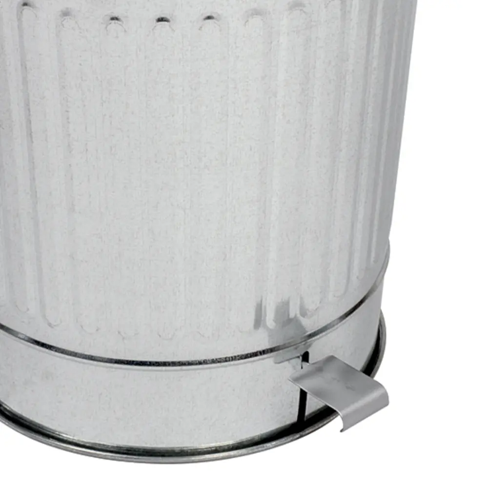 Guillouard Poubelle Américaine 40L - Avec Pédale - Acier Galvanisé