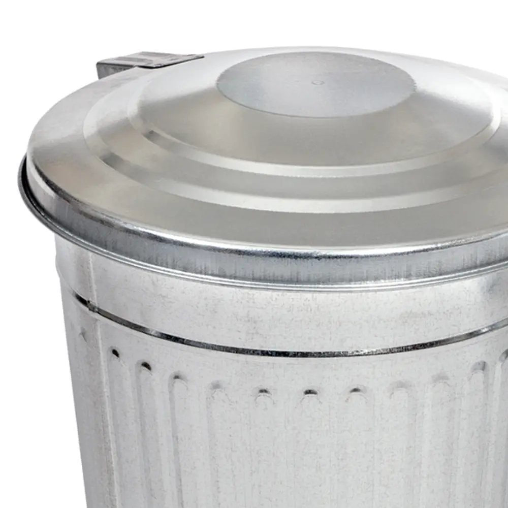 Guillouard Poubelle Américaine 40L - Avec Pédale - Acier Galvanisé