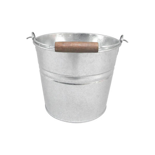 guillouard Seau 4.5L - Avec Poignée Bois - Acier Galvanisé