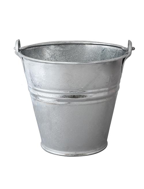 guillouard Seau de ménage Acier galvanisé à chaud 10L - Garantie 20 ans