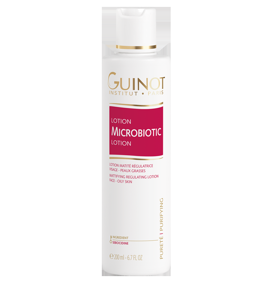 guinot Lotion Microbiotic Lotion régulatrice matifiante Peaux grasses à problèmes