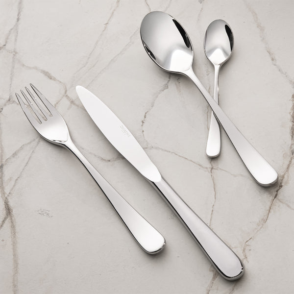 Guy Degrenne AQUATIC ARGENTE CLASSE I Colis écrin 124 Couverts