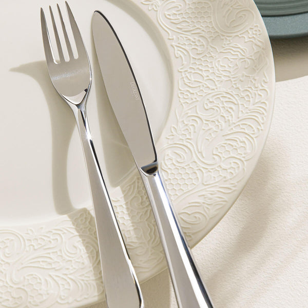 Guy Degrenne AQUATIC MIROIR Colis écrin 100 Couverts