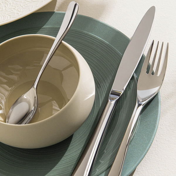 Guy Degrenne AQUATIC MIROIR Colis écrin 50 Couverts