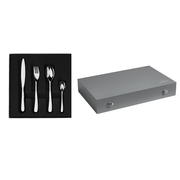 guy degrenne AQUATIC MIROIR Colis écrin 50 couverts