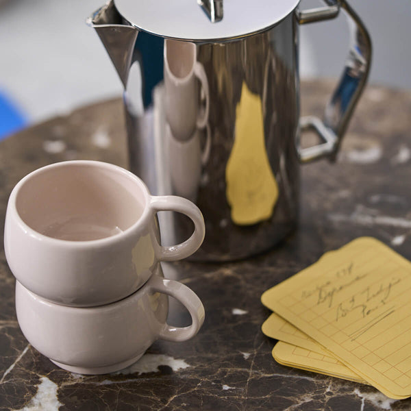 Guy Degrenne CAFETERIE EMPILEO ROSE NUDE Tasse à Café/expresso 10 Cl