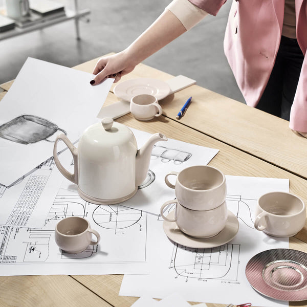 Guy Degrenne CAFETERIE EMPILEO ROSE NUDE Tasse à Déjeuner 39 Cl