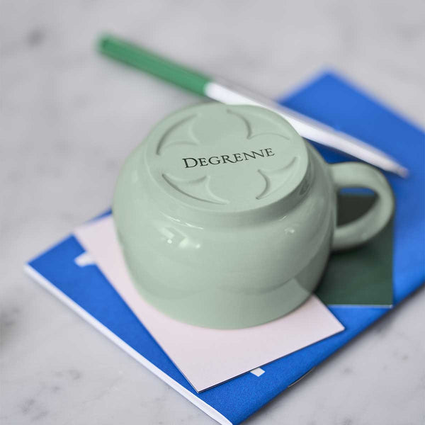 Guy Degrenne CAFETERIE EMPILEO VERT AMANDE Tasse à Thé/café 25 Cl