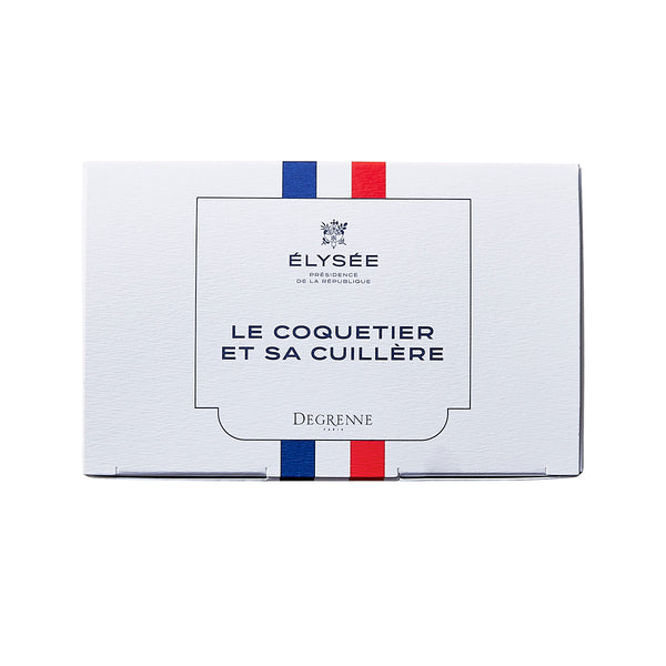 Guy Degrenne DEGRENNE ELYSEE Coffret Coquetier Et Sa Cuillère République Française