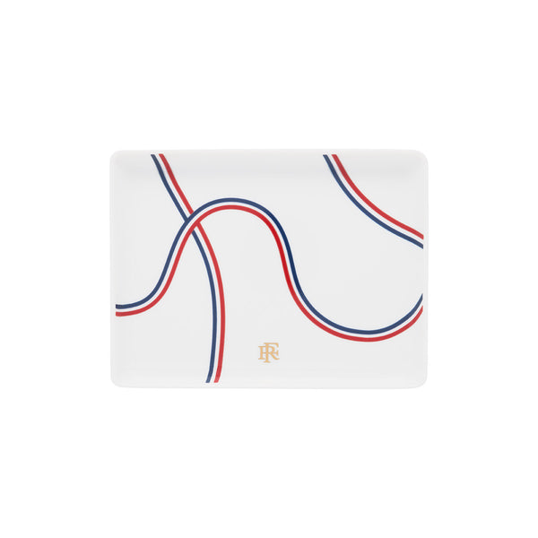 guy degrenne DEGRENNE ELYSEE Mini plateau ruban 16x12 cm