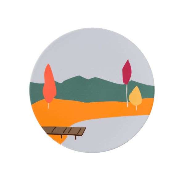 Guy Degrenne DESTINATION FORET Coffret 6 Assiettes 23 Cm