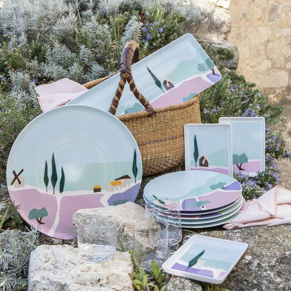 Guy Degrenne DESTINATION SUD Coffret 3 Mini Plats 16 X 12 Cm