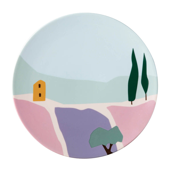 Guy Degrenne DESTINATION SUD Coffret 6 Assiettes à Dessert 23 Cm