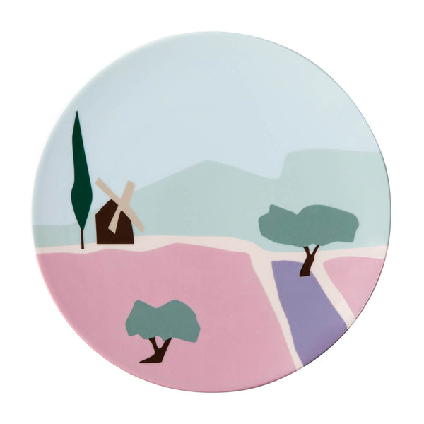 Guy Degrenne DESTINATION SUD Coffret 6 Assiettes à Dessert 23 Cm