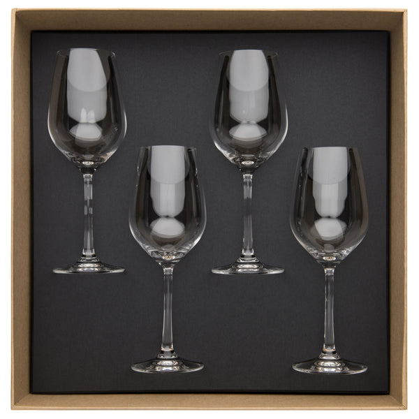 guy degrenne DOMAINE Coffret 4 verres à vin rouge 37 cl