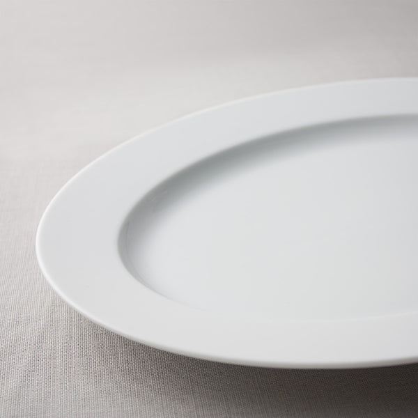 Guy Degrenne ECLIPSE BLANC CHOIX COURANT Plat Ovale 36.5x26.5 Cm