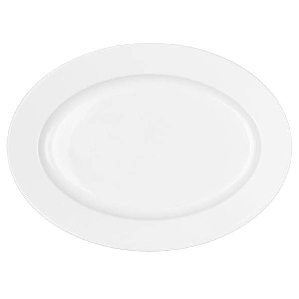 guy degrenne ECLIPSE BLANC CHOIX COURANT Plat ovale 36.5x26.5 cm