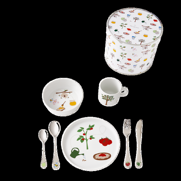 guy degrenne EVEIL GOURMAND Coffret enfant 7 pièces