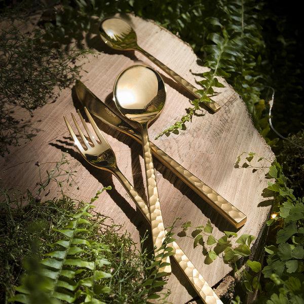 Guy Degrenne FUSE MARTELE LAITON Coffret 24 Couverts