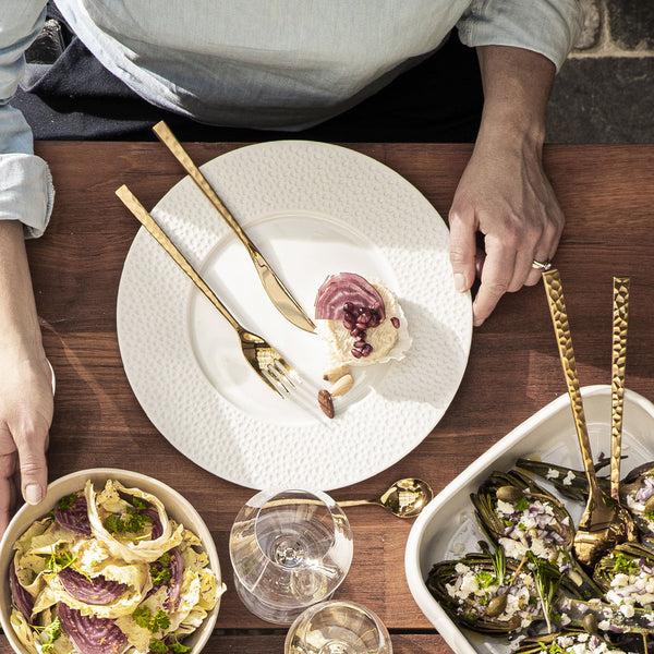 Guy Degrenne FUSE MARTELE LAITON Coffret 24 Couverts