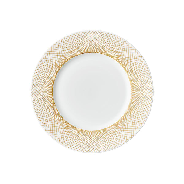 guy degrenne GRAPHIQUE CLASSIQUE DORE Assiette à dessert 22 5cm