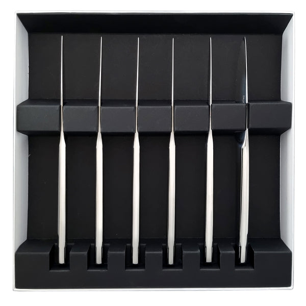 Guy Degrenne GUEST MIROIR Coffret 6 Couteaux à Steak