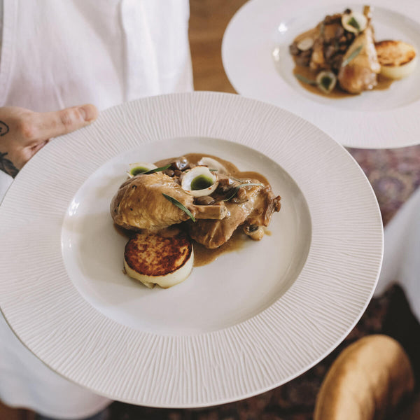 Guy Degrenne BOREAL ONDE Assiette Plate 33 Cm