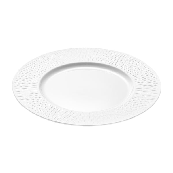 Guy Degrenne BOREAL SATIN BLANC Assiette 27.9 Cm