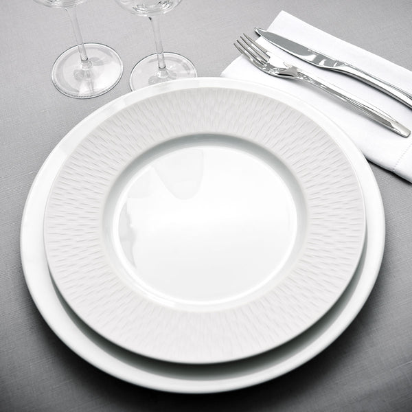 Guy Degrenne BOREAL SATIN BLANC Assiette 27.9 Cm