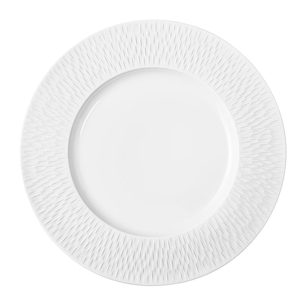 guy degrenne BOREAL SATIN BLANC Assiette 27.9 cm