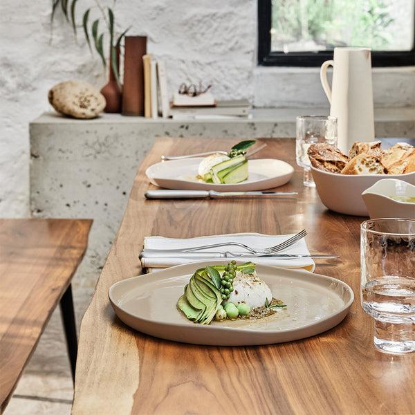 Guy Degrenne BRUME SABLE Assiette 26 Cm