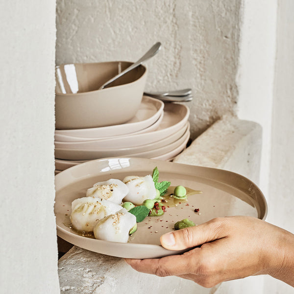 Guy Degrenne BRUME TAUPE Assiette 26 Cm