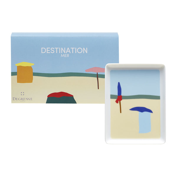 guy degrenne DESTINATION MER Mini plat 16 x 12 cm