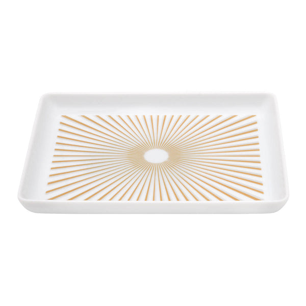 Guy Degrenne ECLATS Mini Plat Blanc 16x12 Cm