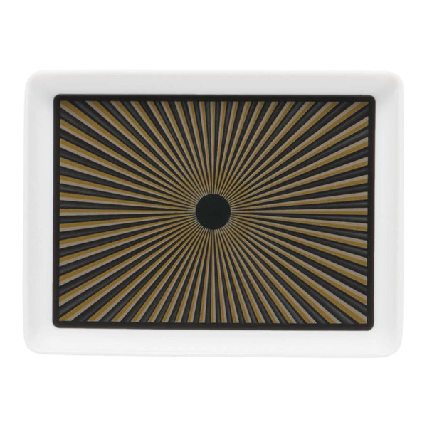 guy degrenne ECLATS Mini plat noir16x12 cm