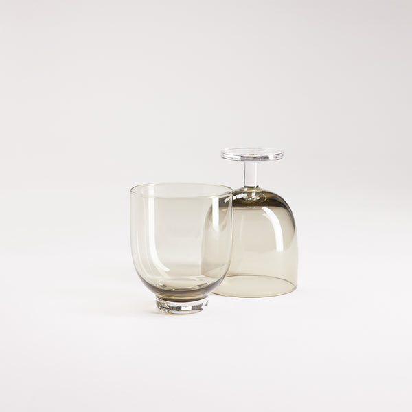 Guy Degrenne EMPILEO GRIS Verre à Vin 26 Cl