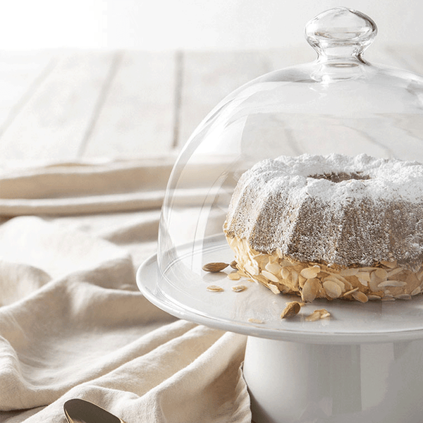 Guy Degrenne EVENTO Cloche En Verre 28 Cm