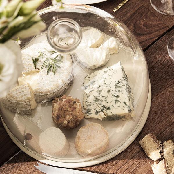 Guy Degrenne EVENTO Cloche En Verre 28 Cm