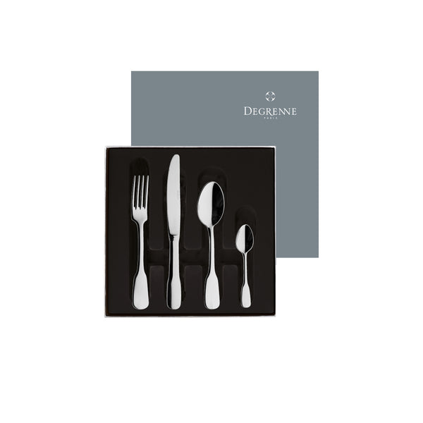 Guy Degrenne LUTECE MIROIR Coffret 24 Couverts