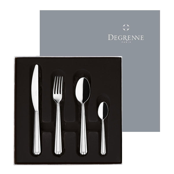 Guy Degrenne NORMANDY MIROIR Coffret 24 Couverts