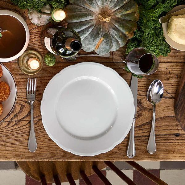 Guy Degrenne REMINISCENCE BLANC Assiette 26 Cm