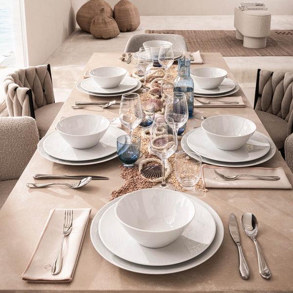 Guy Degrenne RIVAGE BLANC Assiette à Dessert 24cm