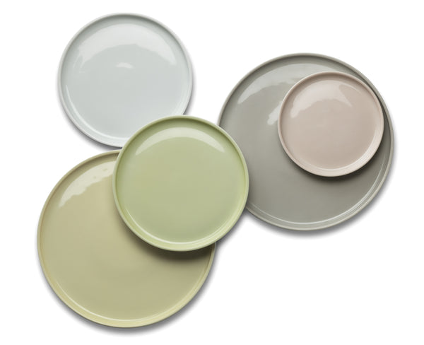 Guy Degrenne LA VAISSELLE DE L'ECONOME ARTICHAUT VERT Coffret 4 Assiettes 24 Cm