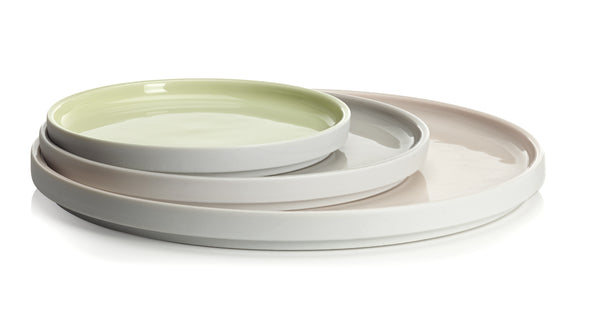 Guy Degrenne LA VAISSELLE DE L'ECONOME BLANCHE Coffret 4 Assiettes 18 Cm