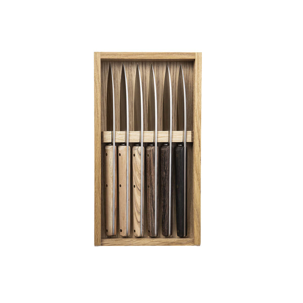 guy degrenne MIRAGE LES ESSENCES Coffret 6 couteaux à steak