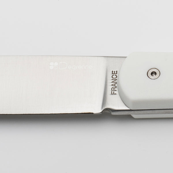 Guy Degrenne MIRAGE MIROIR BLANC Coffret 6 Couteaux à Steak