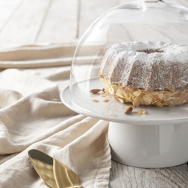 Guy Degrenne MODULO BLANC Coffret Présentoir à Gâteaux 32 Cm