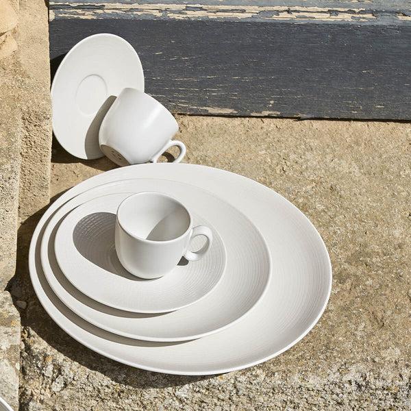 Guy Degrenne MODULO NATURE KAOLIN Assiette à Dessert 21 Cm