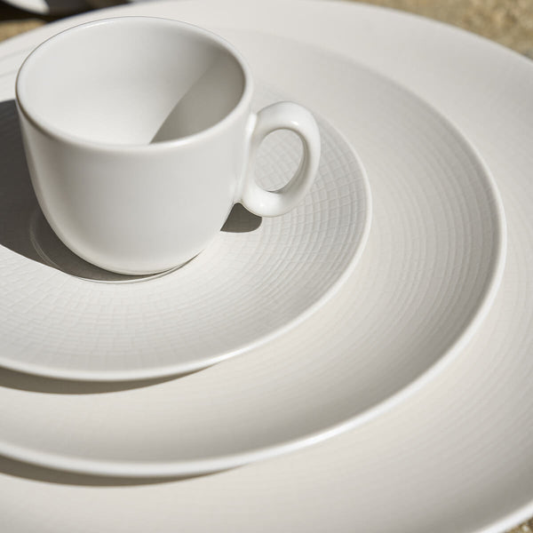 Guy Degrenne MODULO NATURE KAOLIN Assiette à Dessert 21 Cm